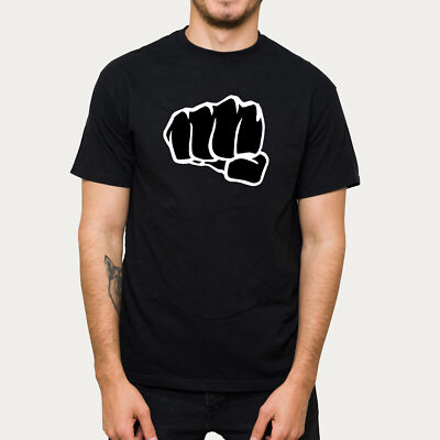 FISTFULL  Herren T-Shirt ''FIST / FAUST'' Kampfsport Kickboxen MMA Muay Thai BJJ 