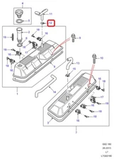 ( 1 ) GENUINE LAND ROVER CRC5968L CLIP-Spring Steel 1994-2001 Range Rover
