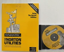 Symantec The Norton Utilities Version 3 soft cover & CD Version 6