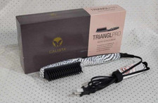 Calista TrianglPRO Heated Hair Detailer Brush Straightener Lift Volume ZEBRA