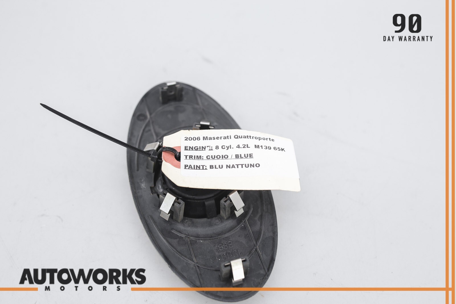 03-13 Maserati Quattroporte M139 Sunroof Control Switch Button Beige OEM
