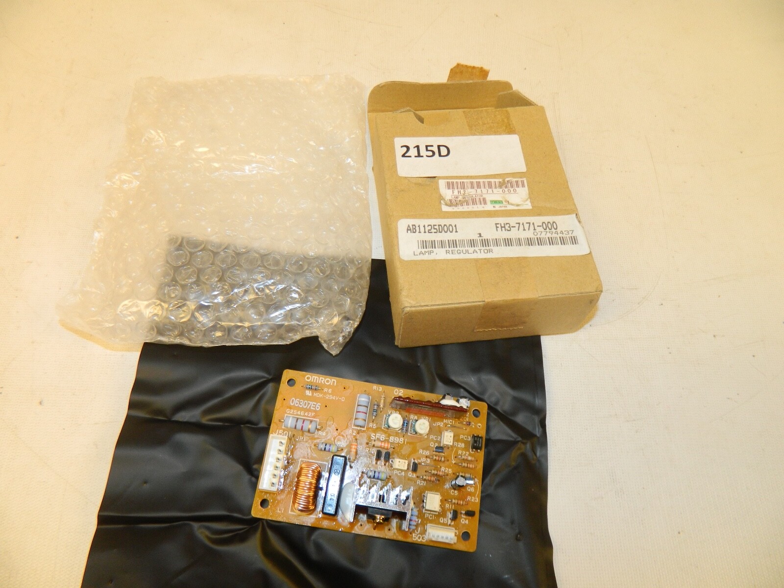 New Genuine OEM Canon Part FH37171000 Lamp Regulator Part Omron MDK