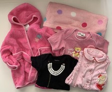 Sara Kety Ergee Child Of Mine Bundle Baby Girl Clothing Bathrobe Blanket