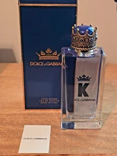 Dolce & Gabbana K Cologne Eau De Toilette Spray For Men 3.3 oz. / 100ml.