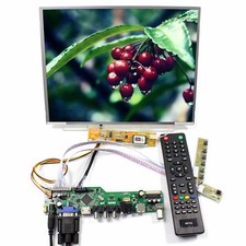 TV PC HD CVBS RF USB AUDIO driver Board 12.1inch LTN121X01 1024x768 LCD panel