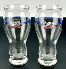 Set of 2 Samual Adams Boston Lager "Take Pride in Your Beer" 16oz Beer Glasses