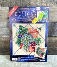 Leisure Arts Summer Fruit Needlepoint Canvas Only 5932