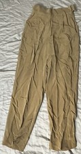 Liz Claiborne tan high waist dress pants straight leg women's 6 pre owned