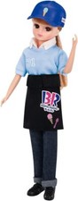 ONLY DRESS TAKARA TOMY Licca-chan Baskin-Robbins Ice Cream Shop Uniform New