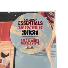 Chillhop Essentials Winter 2021 2LP Gold & White Marble Colored Vinyl /100