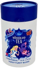 Disney Parks Alice In Wonderland Topsy Turvy Blend Black Tea 24 Pyramid Bags NEW