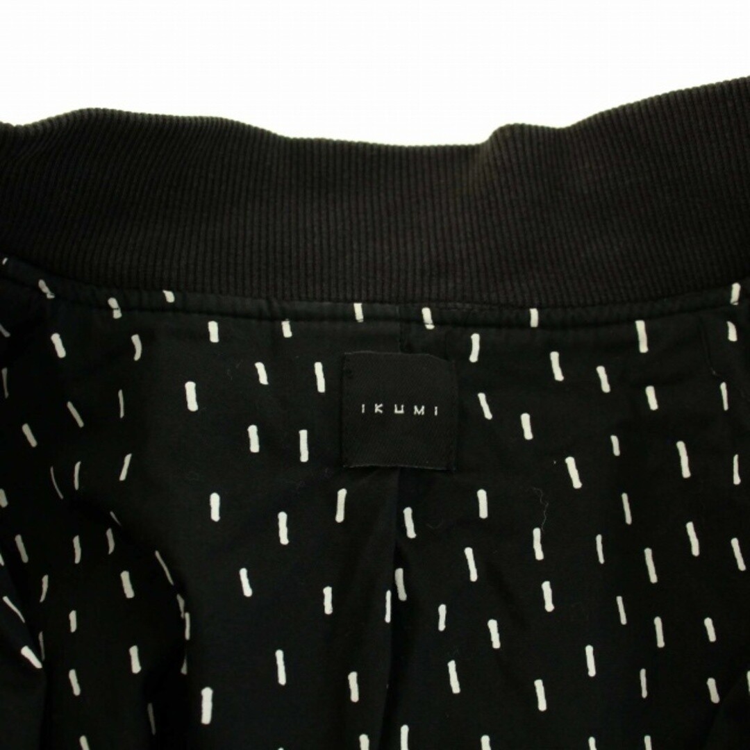 Ikumi Blouson Boa Jacket Long Lining Dot Outer F Black DK Used 