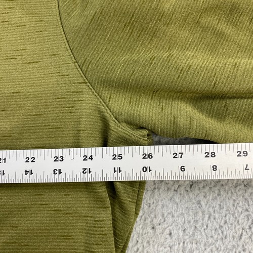 Walter Hagen 1/4 Zip Shirt Mens 2XL XXL Green Long Sleeve 11 Majors - Picture 8 of 11