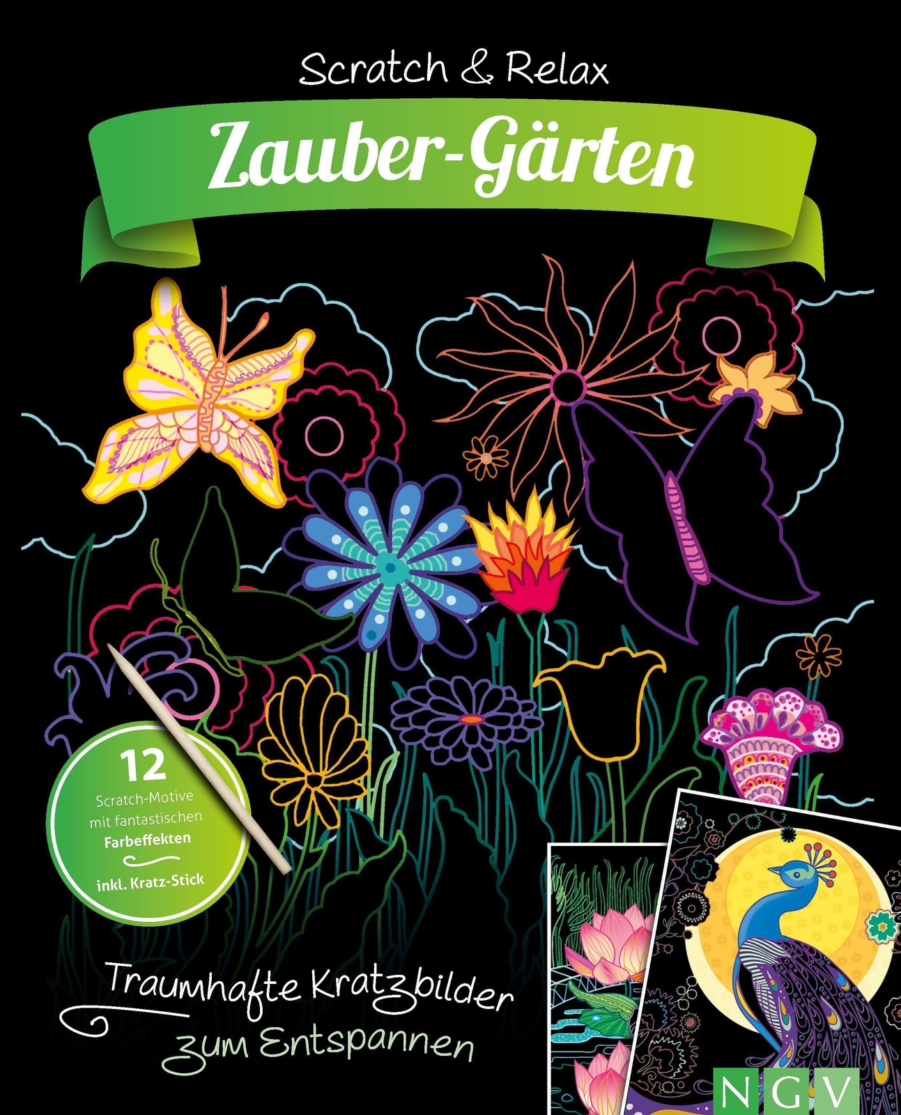 Zauber-gärten -traumhafte Kratzbilder Zum Entspannen,