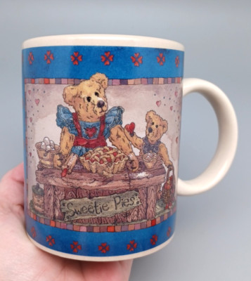 Boyds Bears & Friends Bearware Justina & Harrison Sweetie Pie 1998 Coffee Mug 
