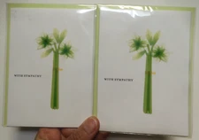2 Papyrus Cards High Quality Lily SYMPATHY CARDS Comfort And Support