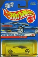 Hot Wheels 1/64 1998 First Editions #14 of 40 Ford GT-90 Item No. 18850
