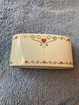 Vtg Otagiri Maryann Romance Lipstick Holder 3 holes Japan 