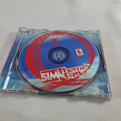 SIM Theme Park PC Computer Game Design it build it ride it! Fun Game