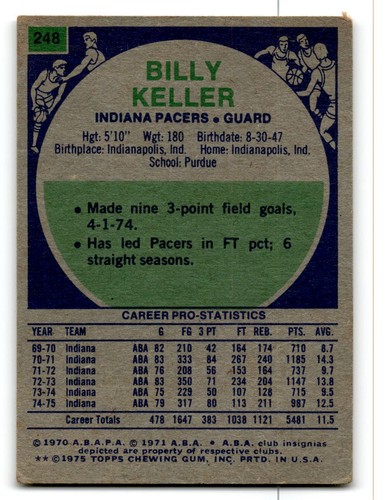 1975-76 Topps Basketball Poor to Good You Choose, Complete Your Set #1-330 - Bild 351 von 459