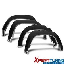 Fits 14-22 Toyota 4Runner Pocket Rivet Style Unpainted Side Fender Flares