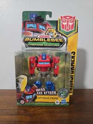 Mega Axe Attack OPTIMUS PRIME Transformers Cyberverse Adventures Warrior 2021