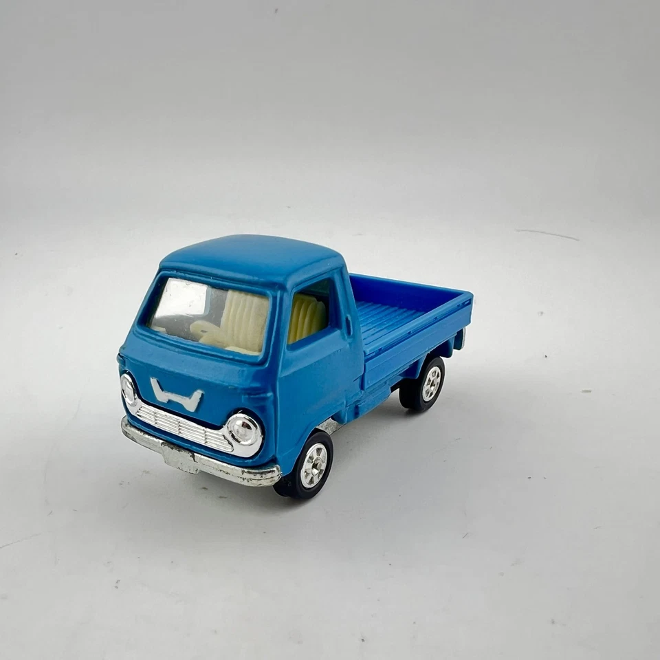 Camión Tomica #18 Honda TNIII 360 azul escala 1/54 hecho en Japón Foto 2 de 4