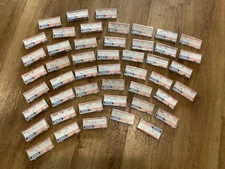 Vtg Sprague Ceramic Disk Capacitors  Hypercon lot of 48 Boxes Different Sizes