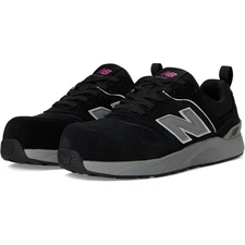 New Balance Women 6.5B Black Elite Lite EH Work Shoe Composite Safety Toe LM3-13