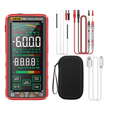  683 Smart Multimeter High-End Touch 6000 Counts Multimetro Test Wiede7038