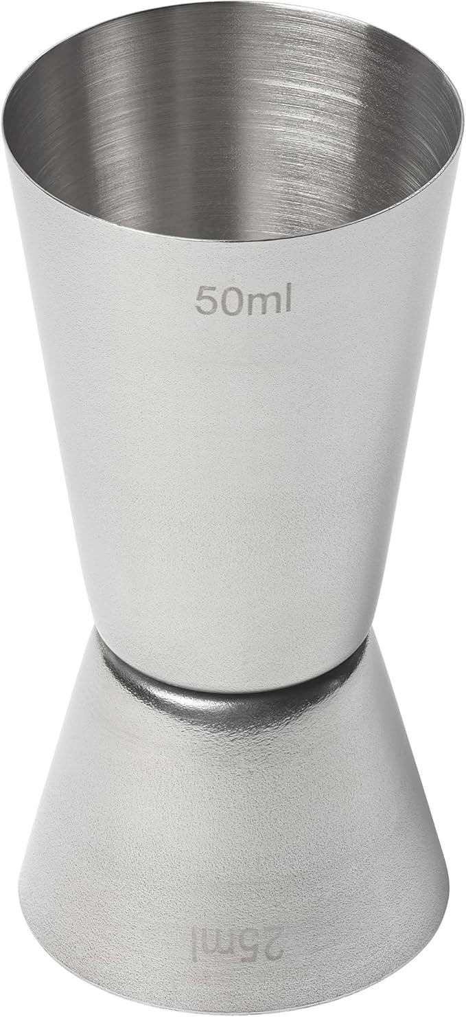 Tala Barware Stainless Steel 25/50ml Dual Jigger Measure for Spirits & Drinks