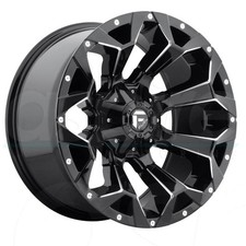 20x10 Fuel D576 Assault 5x114.35x5 -18 Gloss Black Milled Wheels Rims Set4 78