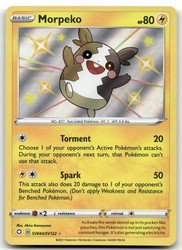 Morpeko SV044/SV122 Shining Fates Shiny Vault Holo Rare