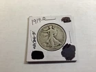 1919-D Walking Liberty Half Dollar Key Date Denver Mint Issued 021726 31ak