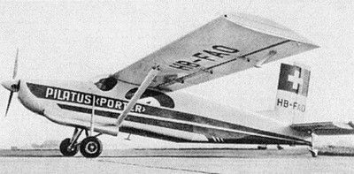 Bauplan Pilatus PC-6 Turbo Porter Modellbauplan Motorflugmodell