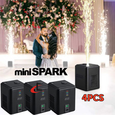 4PC/Mini Cold Spark machine DJ Party Disco Remote Stage 350W Sparkler Fireworks