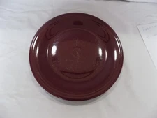 FIESTA WARE CLARET DINNER PLATE