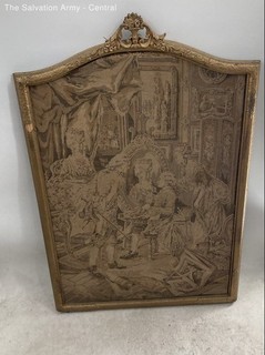 Vintage Home Decorative Rococo Style Art Wall Hanging Framed Tapestry