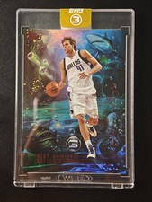 2025-26 Topps Three 3 Dirk Nowitzki #MD-30 Red Monsters Of The Deep Mavericks /5