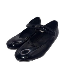 Size 1 - Girl  s Danskin Freestyle Tap Dance Shoes Black Patent Mary Jane Black