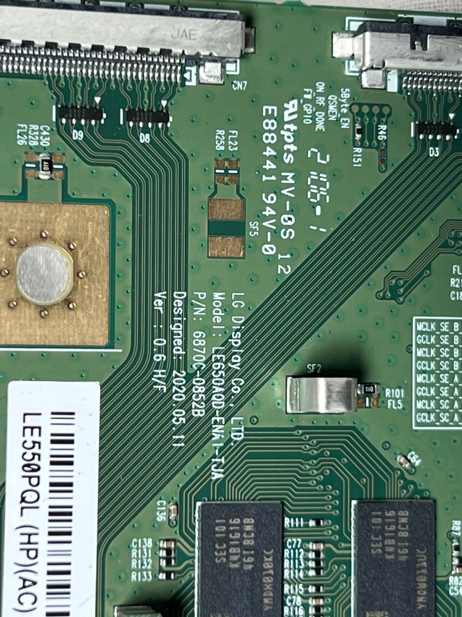 LG OLED55CXPUA T-CON BOARD 6870C-0852B 6411C | eBay