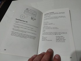 Rise Of The Dragon Sega CD Instruction Manual Only No Game Or Case