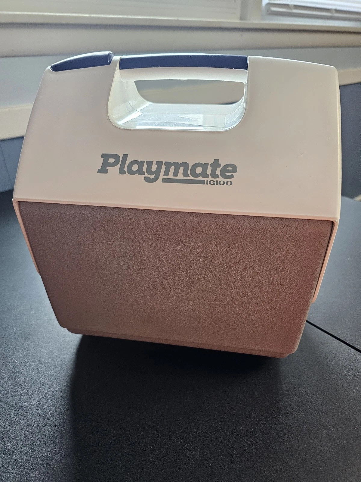 Igloo Playmate Pal 7 qt 9‑Can Cooler Gray/White, Gently Used