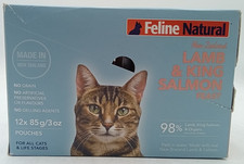 Wet Cat Food Pouch Chicken Lamb Feast, Grain-Free Exp 9/26