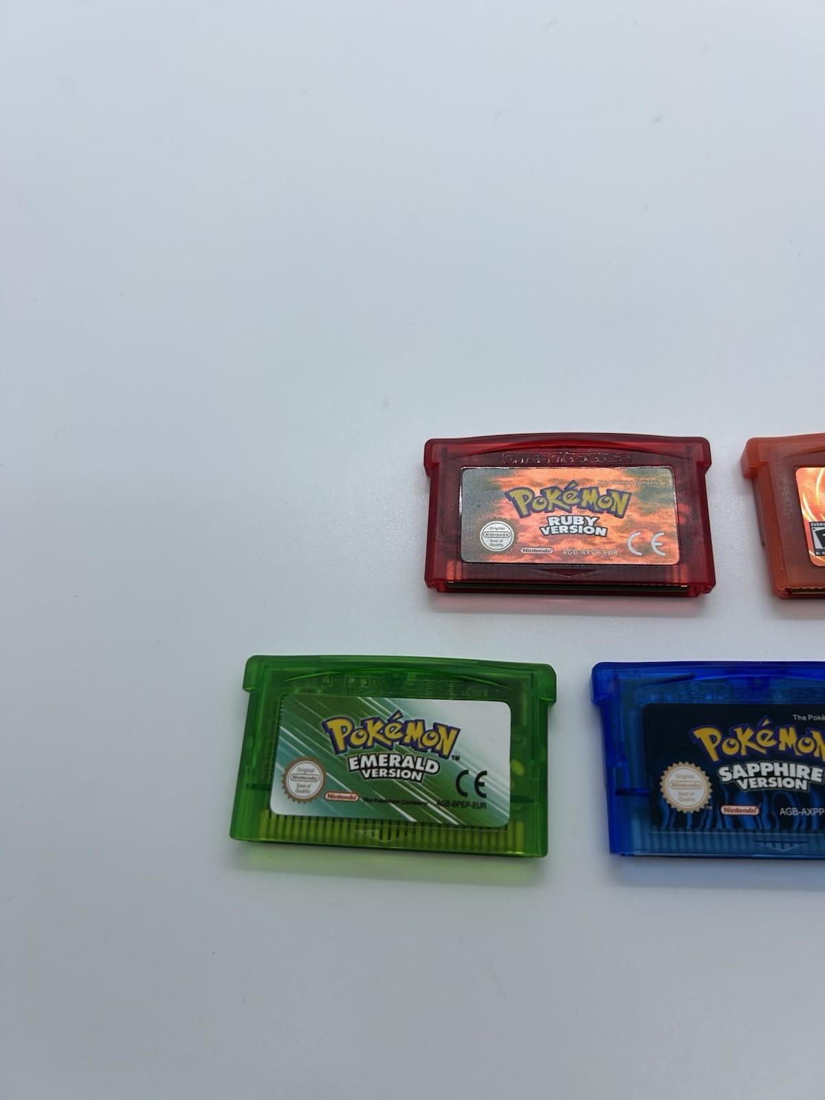 Nintendo Game Boy Advance Pokémon Games x5 Bundle Emerald, Ruby Ect image 6