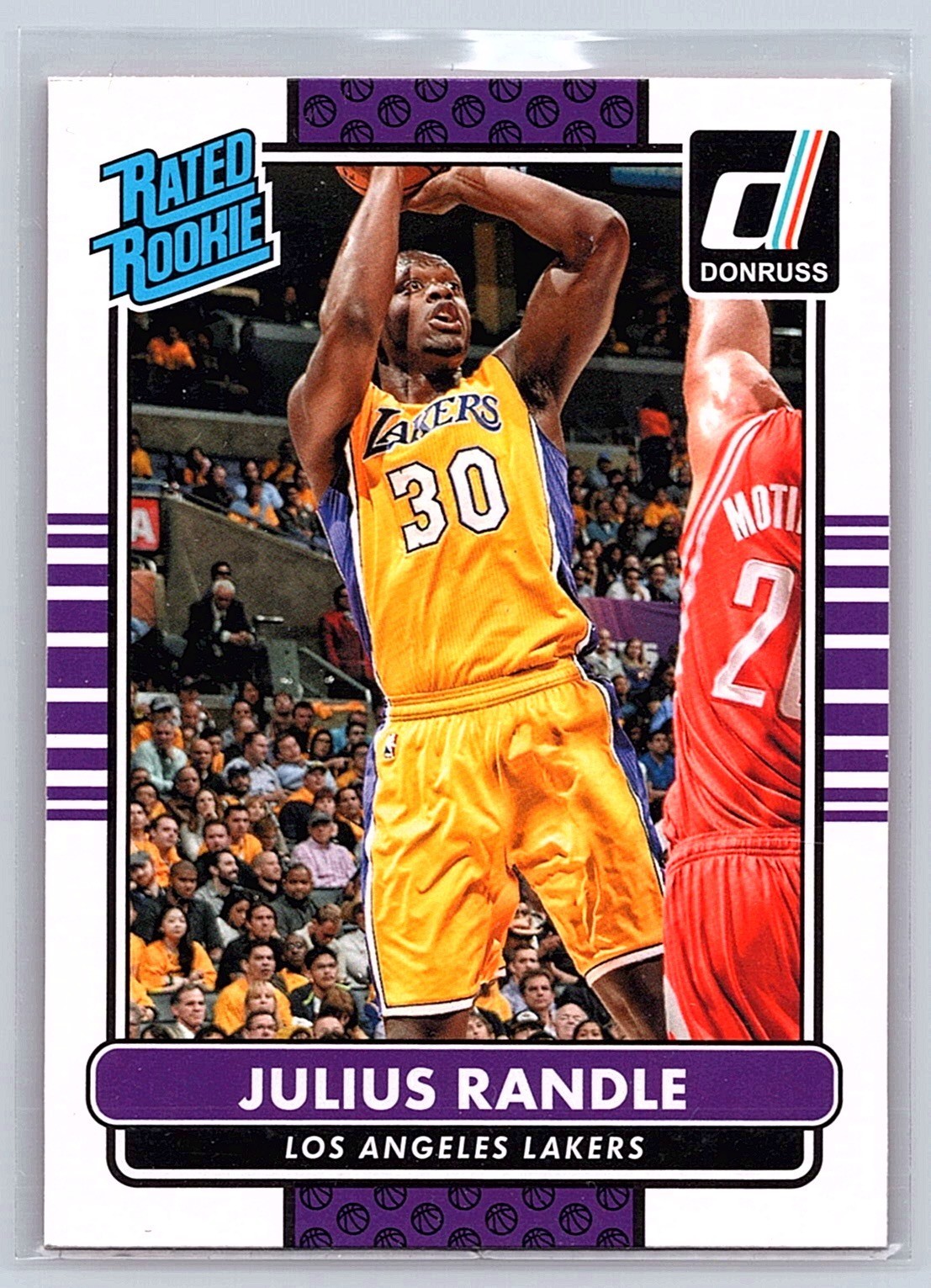 JULIUS RANDLE - 2014-15 Donruss #224 - Rated Rookie - Los Angeles Lakers