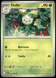 Dolliv 022/182 Destined Rivals Common