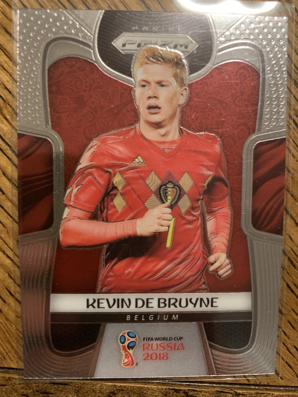 2018 Panini Prizm World Cup Soccer KEVIN DE BRUYNE Base # 17 Mojo Prizm Belgium