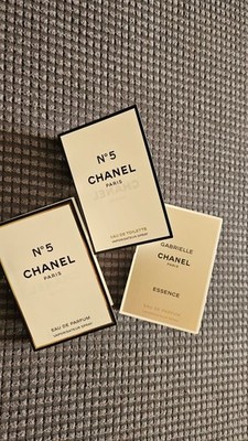 Set of 3 Perfume travel size samples: 2 Chanel #5 and Chanel