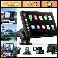 7" Wireless Carplay Screen for Car - Apple Carplay Android Auto Display